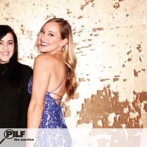 LuLu’s blue lace detail dress